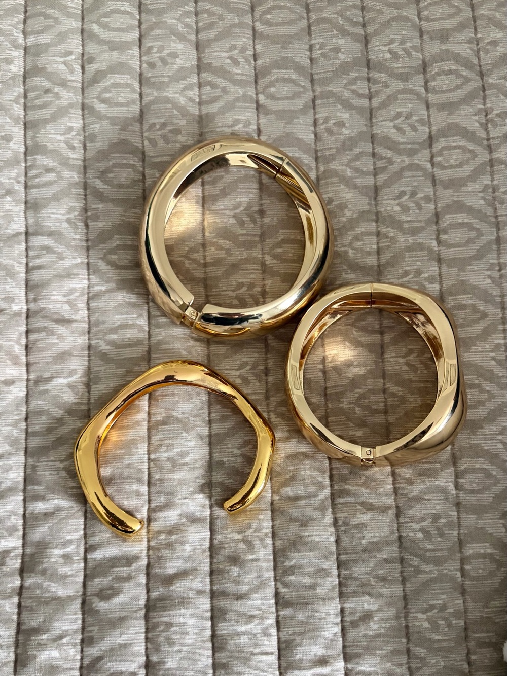 Princess Polly Hot Gossip Gold Cuff Set